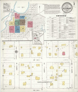 Alexandria Minnesota 1922 - Fire Insurance Index - Old Map Reprint
