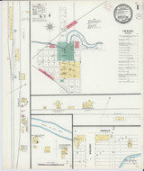 Appleton Minnesota 1899 - Fire Insurance Index - Old Map Reprint