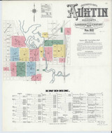 Austin Minnesota 1910 - Fire Insurance Index - Old Map Reprint