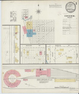 Barnesville Minnesota 1894 - Fire Insurance Index - Old Map Reprint