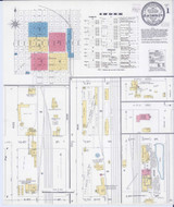 Blue Earth Minnesota 1905 - Fire Insurance Index - Old Map Reprint
