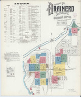 Brainerd Minnesota 1902 - Fire Insurance Index - Old Map Reprint