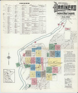 Brainerd Minnesota 1913 - Fire Insurance Index - Old Map Reprint