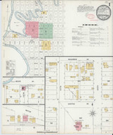 Breckenridge Minnesota 1898 - Fire Insurance Index - Old Map Reprint