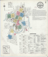 Crookston Minnesota 1913 - Fire Insurance Index - Old Map Reprint