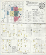 Detroit Lakes Minnesota 1909 - Fire Insurance Index - Old Map Reprint