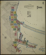 Duluth Minnesota 1888 - Fire Insurance Index - Old Map Reprint