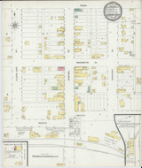 Elbow Lake Minnesota 1896 - Fire Insurance Index - Old Map Reprint