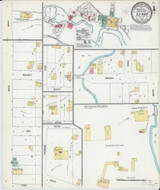 Elk River Minnesota 1905 - Fire Insurance Index - Old Map Reprint