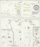 Elmore Minnesota 1908 - Fire Insurance Index - Old Map Reprint