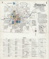 Fergus Falls Minnesota 1924 - Fire Insurance Index - Old Map Reprint