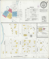 Fosston Minnesota 1905 - Fire Insurance Index - Old Map Reprint