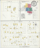 Frazee Minnesota 1907 - Fire Insurance Index - Old Map Reprint
