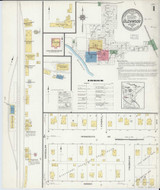 Glenwood Minnesota 1917 - Fire Insurance Index - Old Map Reprint