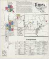 Hibbing Minnesota 1921 - Fire Insurance Index - Old Map Reprint