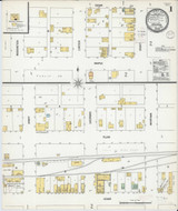 Houston Minnesota 1900 - Fire Insurance Index - Old Map Reprint