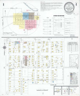 Houston Minnesota 1950 - Fire Insurance Index - Old Map Reprint