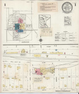 Janesville Minnesota 1937 - Fire Insurance Index - Old Map Reprint