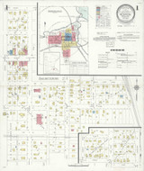 Kenyon Minnesota 1933 - Fire Insurance Index - Old Map Reprint
