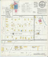 Lake Benton Minnesota 1917 - Fire Insurance Index - Old Map Reprint