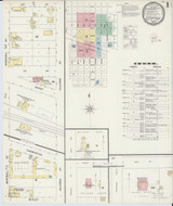 Litchfield Minnesota 1896 - Fire Insurance Index - Old Map Reprint