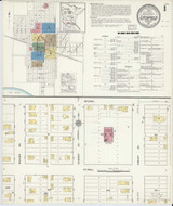 Litchfield Minnesota 1917 - Fire Insurance Index - Old Map Reprint