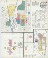 Little Falls Minnesota 1902 - Fire Insurance Index - Old Map Reprint