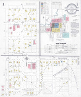 Long Prairie Minnesota 1933 - Fire Insurance Index - Old Map Reprint
