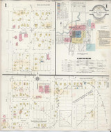 Long Prairie Minnesota 1945 - Fire Insurance Index - Old Map Reprint