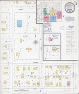 Luverne Minnesota 1900 - Fire Insurance Index - Old Map Reprint