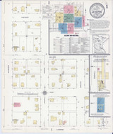 Luverne Minnesota 1913 - Fire Insurance Index - Old Map Reprint