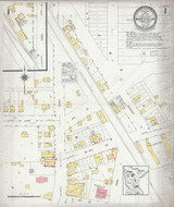 Minnesota Lake Minnesota 1927 - Fire Insurance Index - Old Map Reprint