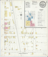 Montgomery Minnesota 1911 - Fire Insurance Index - Old Map Reprint