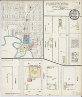 Moorhead Minnesota 1884 - Fire Insurance Index - Old Map Reprint