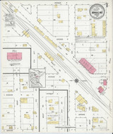 Moose Lake Minnesota 1919 - Fire Insurance Index - Old Map Reprint
