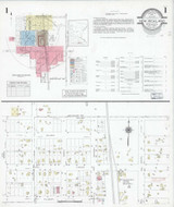 New Richland Minnesota 1947 - Fire Insurance Index - Old Map Reprint