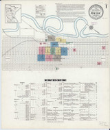 New Ulm Minnesota 1913 - Fire Insurance Index - Old Map Reprint