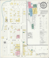 Ortonville Minnesota 1909 - Fire Insurance Index - Old Map Reprint