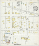 Osakis Minnesota 1895 - Fire Insurance Index - Old Map Reprint
