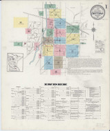 Owatonna Minnesota 1915 - Fire Insurance Index - Old Map Reprint
