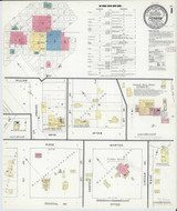 Perham Minnesota 1909 - Fire Insurance Index - Old Map Reprint