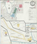 Red Lake Falls Minnesota 1899 - Fire Insurance Index - Old Map Reprint