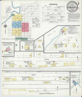 Redwood Falls Minnesota 1909 - Fire Insurance Index - Old Map Reprint