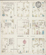 Saint Peter Minnesota 1885 - Fire Insurance Index - Old Map Reprint