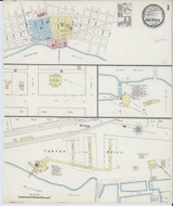 Sauk Rapids Minnesota 1889 - Fire Insurance Index - Old Map Reprint