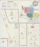 Spring Valley Minnesota 1894 - Fire Insurance Index - Old Map Reprint