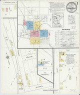 Spring Valley Minnesota 1915 - Fire Insurance Index - Old Map Reprint