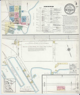 Two Harbors Minnesota 1914 - Fire Insurance Index - Old Map Reprint