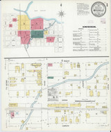 Waterville Minnesota 1909 - Fire Insurance Index - Old Map Reprint