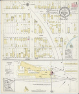 Winton Minnesota 1914 - Fire Insurance Index - Old Map Reprint